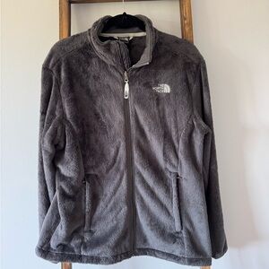 The North Face Charcoal Fleece Jacket
